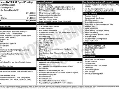 New 2026 Genesis GV70 3.5T Sport Prestige