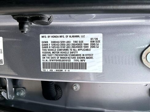 Used 2020 Honda Passport Touring image 6