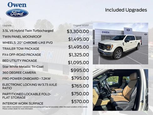 Used 2023 Ford F150 Lariat w/ Trailer Tow Package AWD/4WD image 4