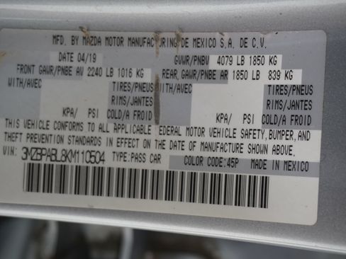 Used 2019 MAZDA MAZDA3 Sedan FWD image 27