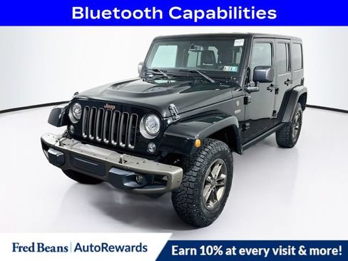 Used 2017 Jeep Wrangler Unlimited Sahara AWD/4WD image 3