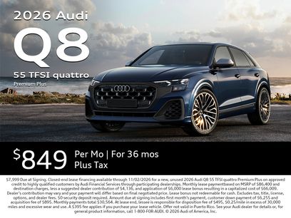 New 2026 Audi Q8 Premium Plus