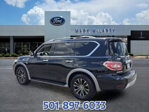 Used 2018 Nissan Armada Platinum w/ Captain Seat Package RWD image 3