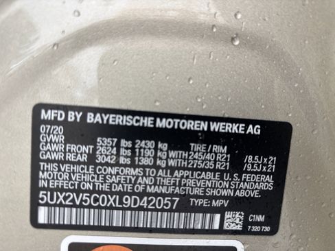 Used 2020 BMW X4 M40i w/ Premium Package image 33