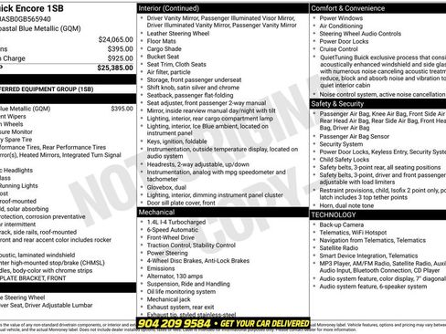 Used 2016 Buick Encore FWD image 2