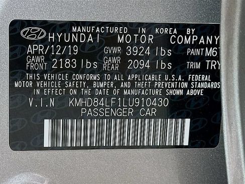 Used 2020 Hyundai Elantra Value Edition w/ Cargo Package (C1) FWD image 33