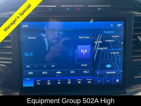 Used 2022 Ford F150 Lariat w/ Equipment Group 502A High AWD/4WD image 2