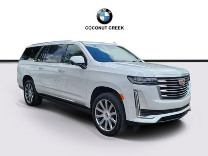 Used 2022 Cadillac Escalade ESV Premium Luxury Platinum w/ Heavy-Duty Trailer Package