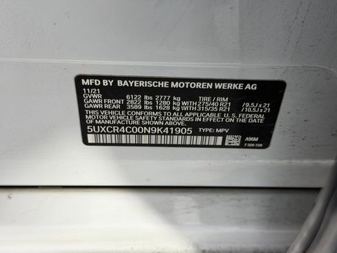 Used 2022 BMW X5 sDrive40i w/ M Sport Package image 22