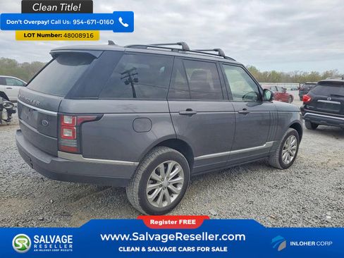 Used 2016 Land Rover Range Rover HSE AWD/4WD image 4