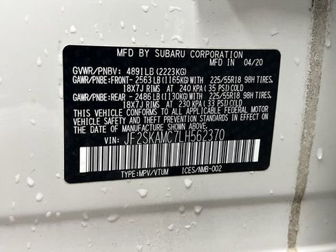 Used 2020 Subaru Forester Sport w/ Popular Package #2 image 33