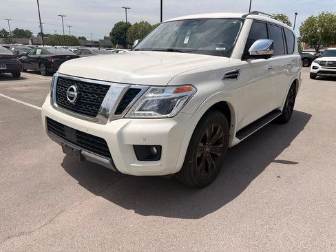 Used 2020 Nissan Armada Platinum w/ Captain's Chairs Package AWD/4WD image 14