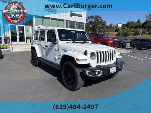 Used 2023 Jeep Wrangler Unlimited Sahara image 1