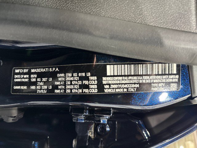 Used 2019 Maserati Levante S GranSport AWD/4WD image 76
