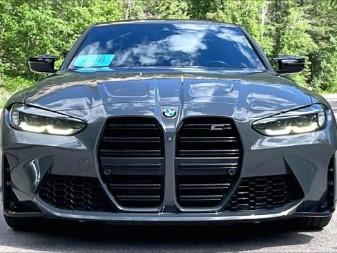 Used 2023 BMW M3 Competition w/ Parking Assistance Package RWD image 2