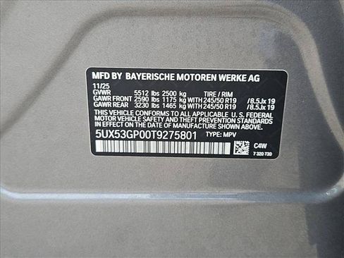 Certified 2026 BMW X3 xDrive30i w/ Premium Package AWD/4WD image 23