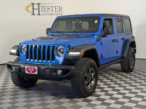 Used 2023 Jeep Wrangler Unlimited Rubicon 4xe AWD/4WD image 4