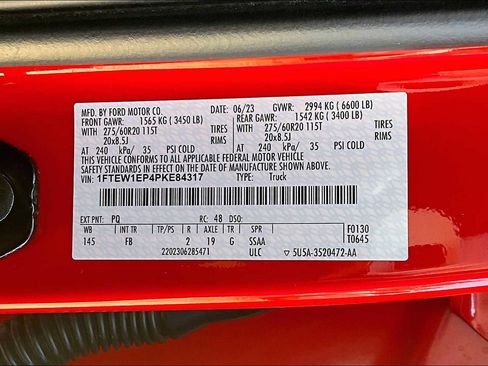 Certified 2023 Ford F150 XLT w/ Equipment Group 302A High image 34