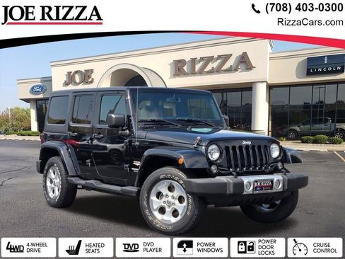 Used 2015 Jeep Wrangler Unlimited Sahara w/ Connectivity Group image 1