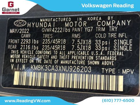 Used 2022 Hyundai Kona N Line w/ Cargo Package image 28