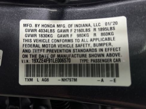 Used 2020 Honda Insight Touring image 33