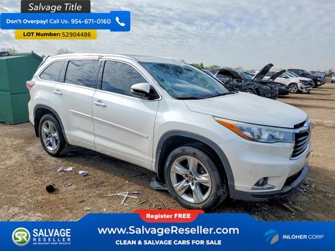 Used 2016 Toyota Highlander Limited w/ Protection Package #3 AWD/4WD image 5