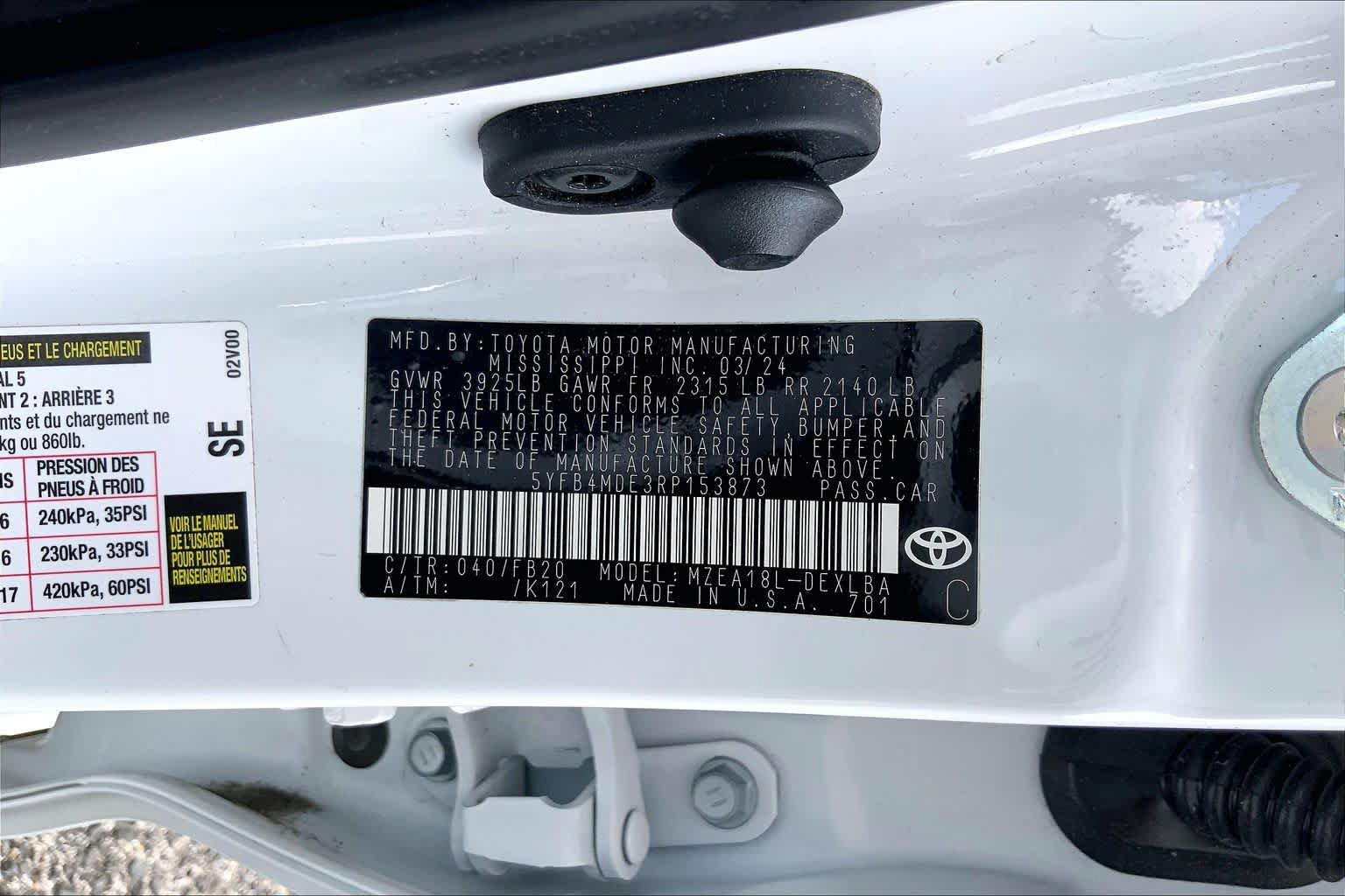 Used 2024 Toyota Corolla LE FWD image 36