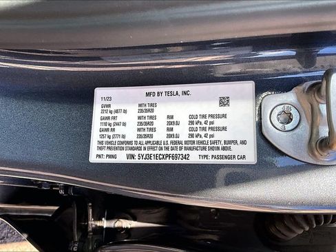 Used 2023 Tesla Model 3 Performance AWD/4WD image 3