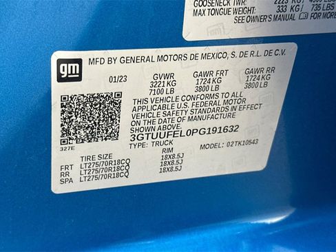 Used 2023 GMC Sierra 1500 AT4X image 31