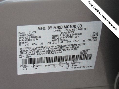 Used 2024 Ford Edge SEL image 21
