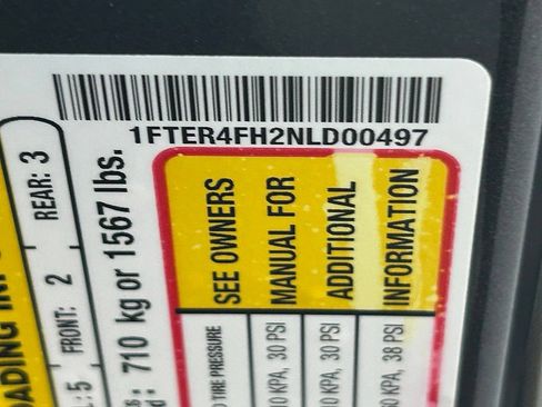 Used 2022 Ford Ranger XLT w/ Equipment Group 302A High AWD/4WD image 43