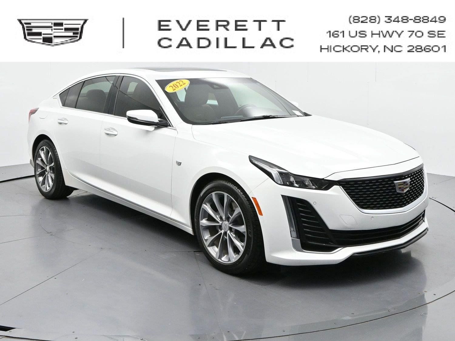 Used 2022 Cadillac CT5 Premium Luxury w/ Climate Package RWD image 1