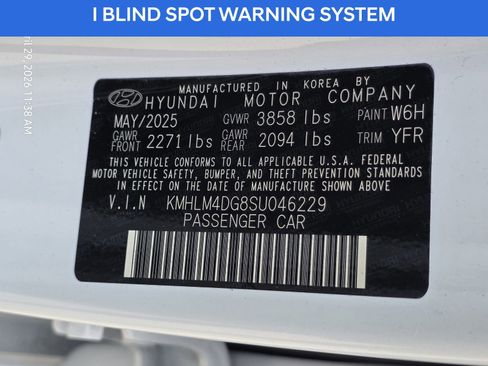 Certified 2025 Hyundai Elantra Sport FWD image 31