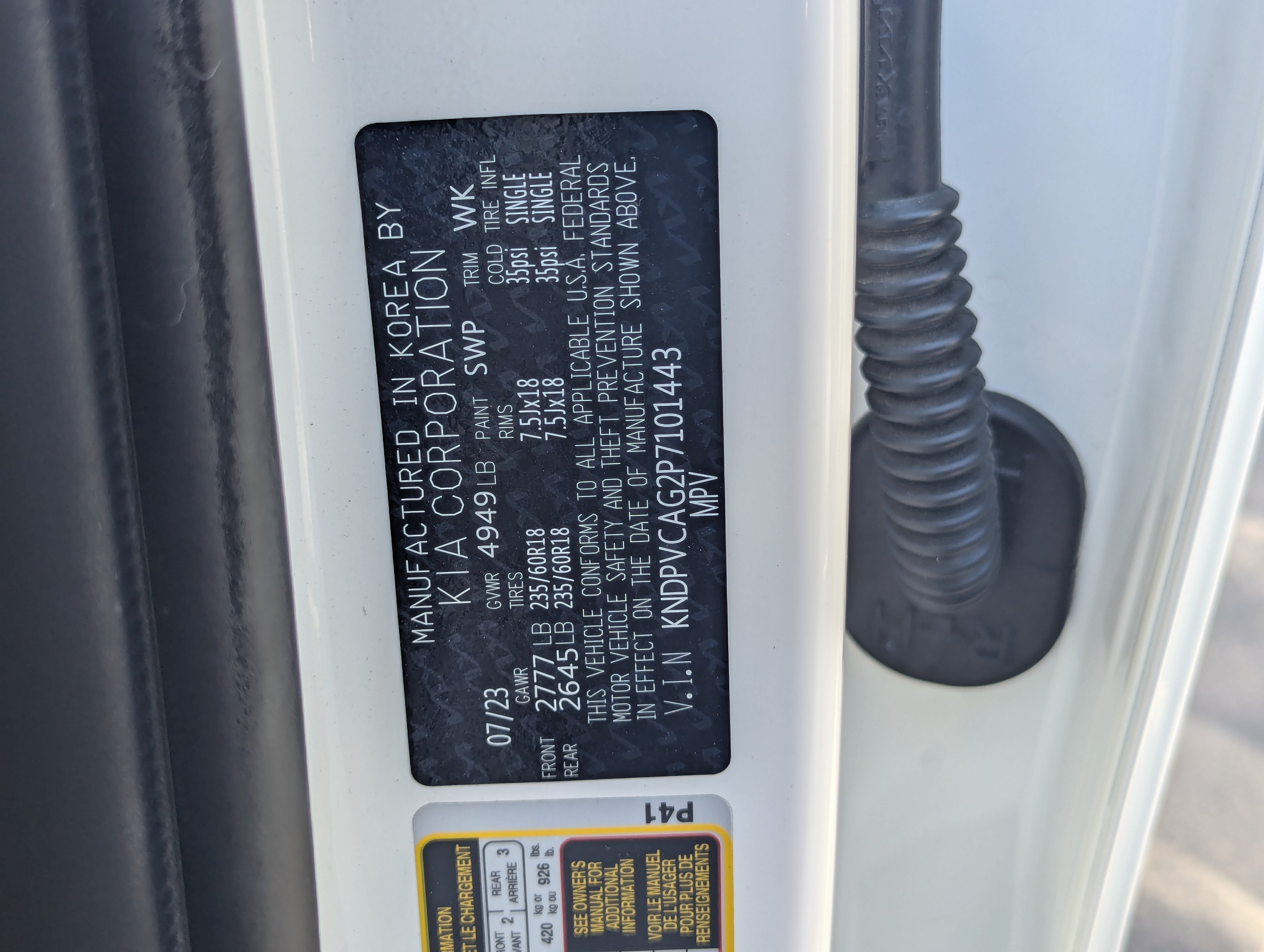 Certified 2023 Kia Sportage EX AWD/4WD image 34