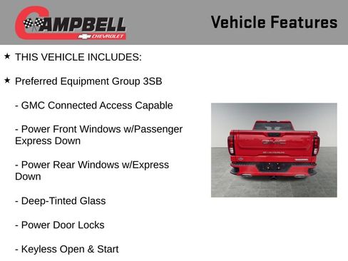 Used 2023 GMC Sierra 1500 Elevation w/ X31 Off-Road Package image 5