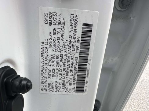 Certified 2022 Honda CR-V EX-L image 31