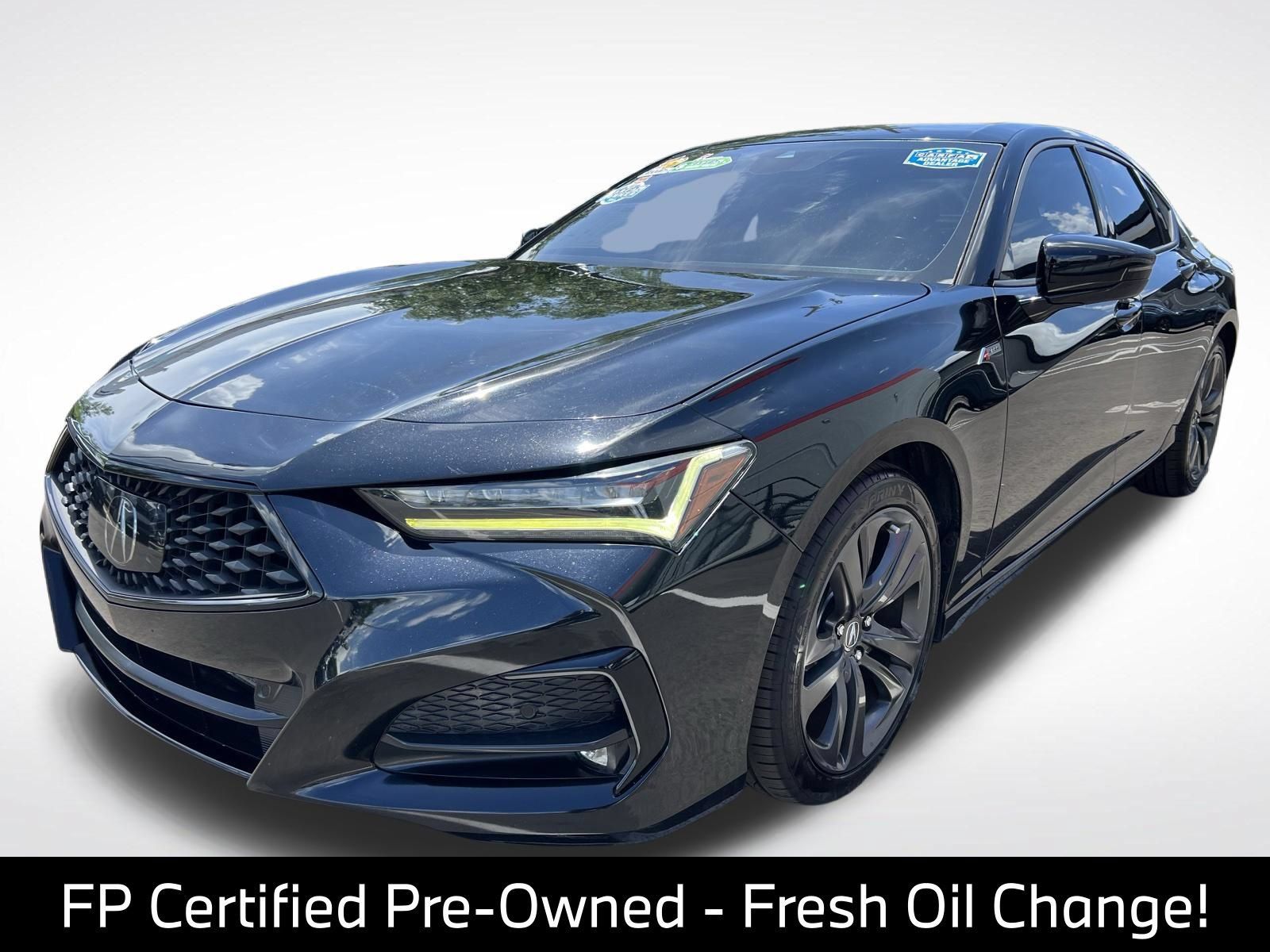 Used 2021 Acura TLX w/ A-SPEC Package FWD image 4