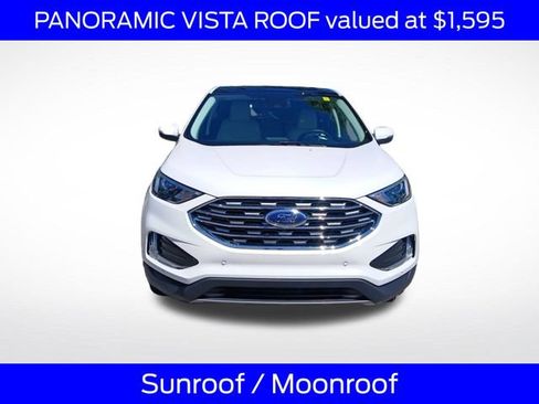 Used 2023 Ford Edge Titanium w/ Class II Trailer Tow Package AWD/4WD image 3