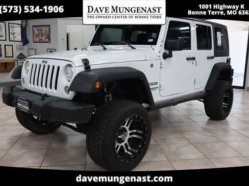 Used 2017 Jeep Wrangler Unlimited Sport w/ Quick Order Package 24S AWD/4WD image 1