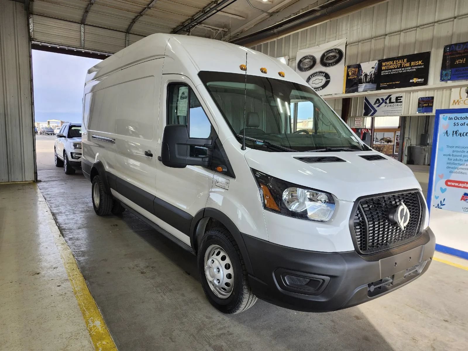 Used 2021 Ford Transit 350 148 High Roof Extended DRW RWD image 2