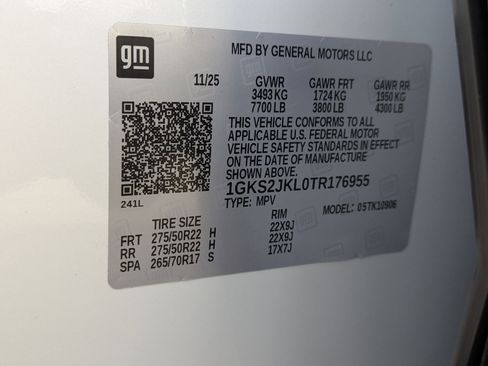 New 2026 GMC Yukon XL Denali w/ Sun & Power Step Package image 26