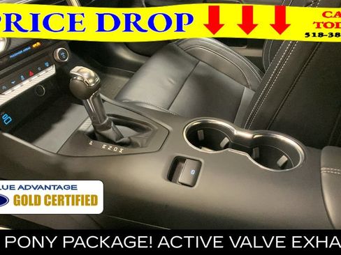 Certified 2025 Ford Mustang GT Premium w/ Mustang Nite Pony Package RWD image 34