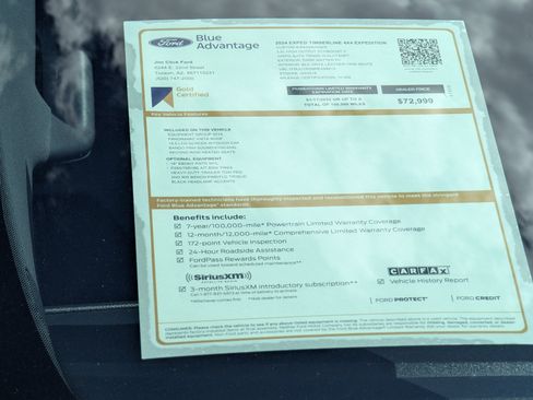 Certified 2024 Ford Expedition Timberline AWD/4WD image 15