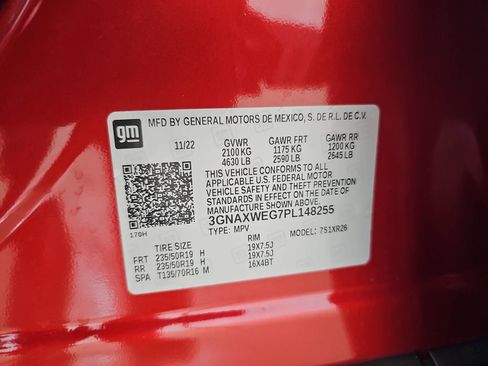 Certified 2023 Chevrolet Equinox RS image 40