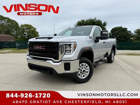 Used 2021 GMC Sierra 2500 4x4 Regular Cab w/ Fleet Convenience Package image 1