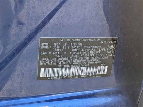 Certified 2025 Subaru Crosstrek 2.5i Limited w/ Crosstrek Mirror Package image 32