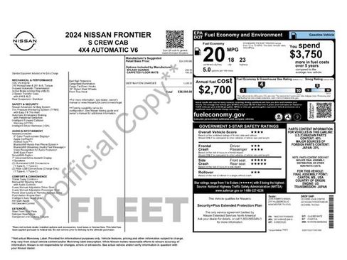 Certified 2024 Nissan Frontier S image 14