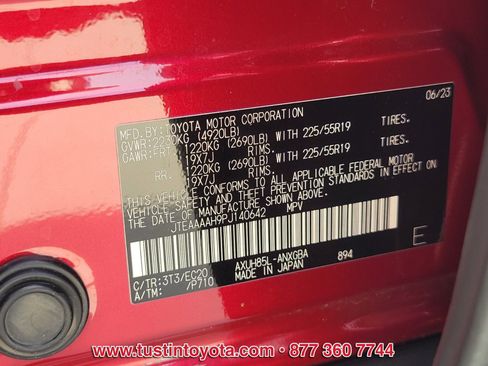 Certified 2023 Toyota Venza Nightshade image 16