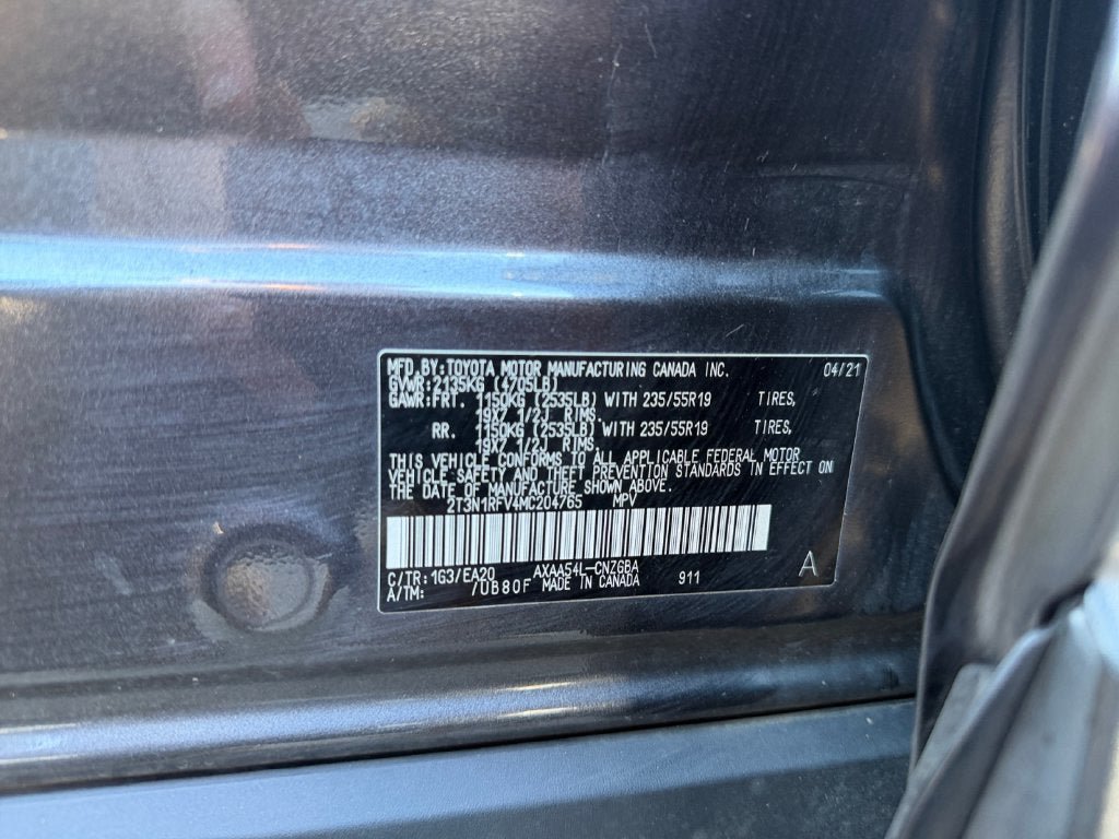 Used 2021 Toyota RAV4 Limited w/ Limited Grade Weather Package AWD/4WD image 37