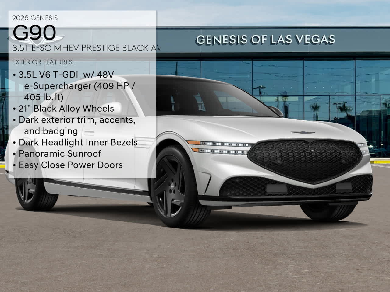 New 2026 Genesis G90 3.5T Prestige AWD/4WD image 3